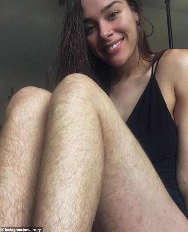 Hairy young teen tease