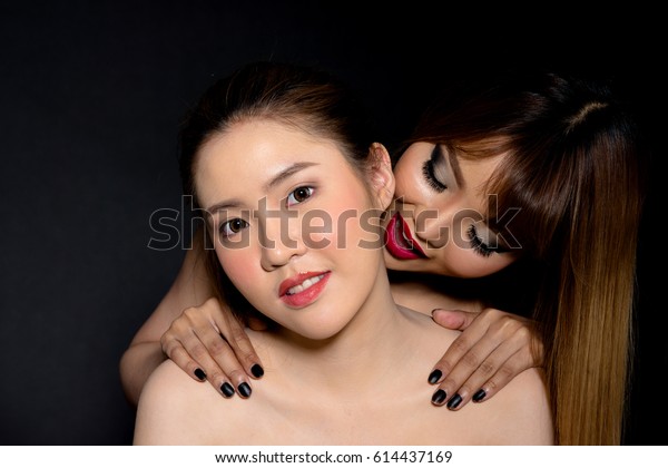 Hot lesbian asian backgrounds