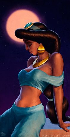 Sexy disney jasmine boobs