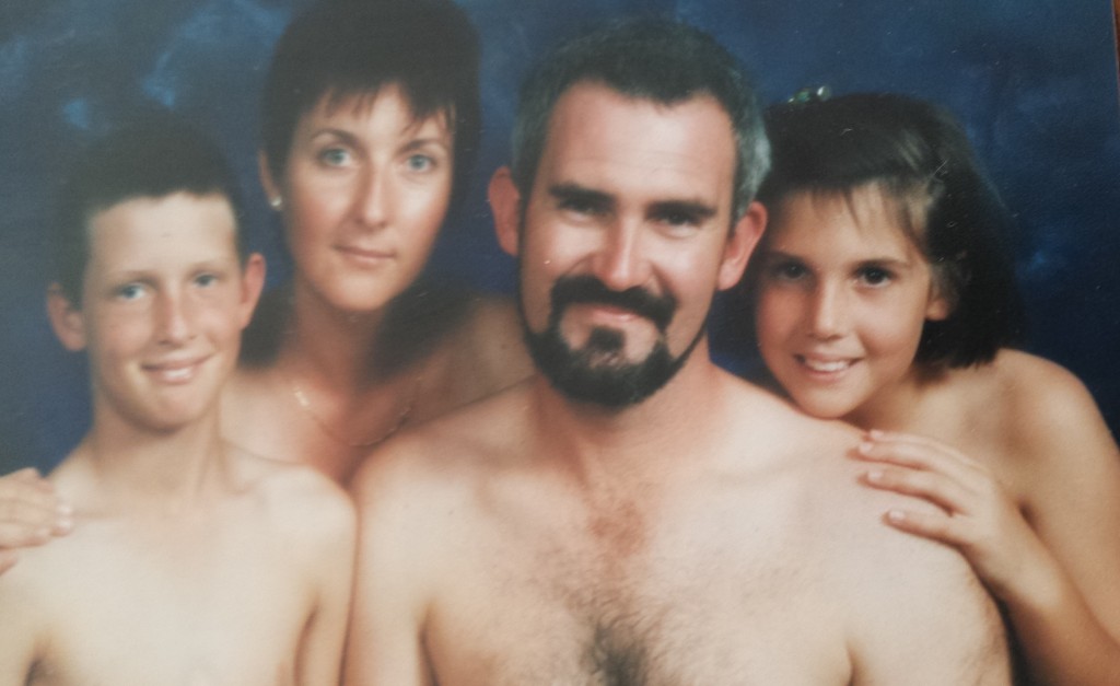 Junior russian nudist family