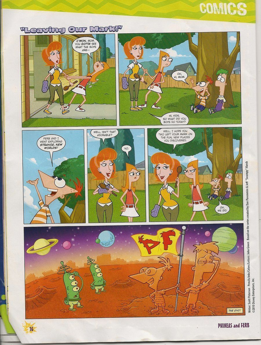 Phineas and ferb sex comics