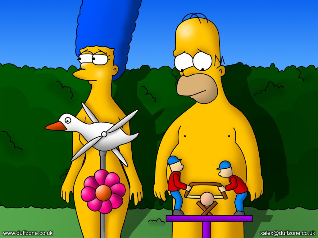 Nackt simpsons sexy marge Marge Simpson