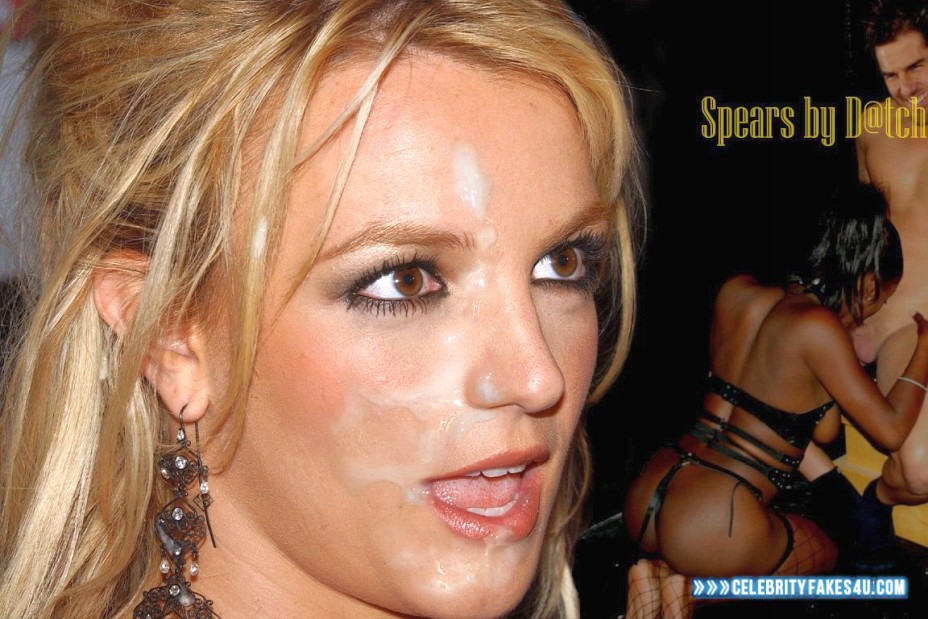 Britney spears celebrity cum facials