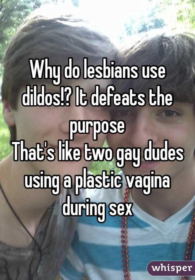 Do lesbians like dildos