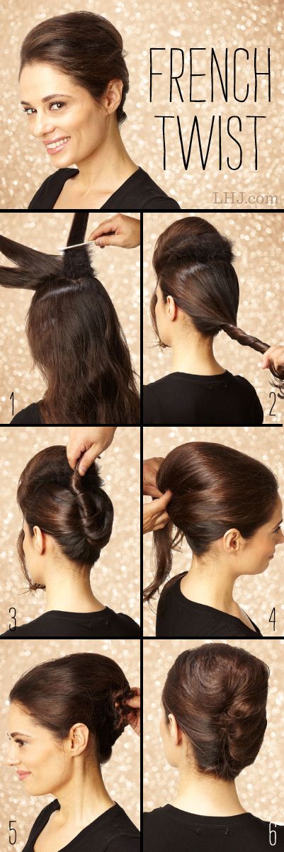 How to do french twist hairstyle